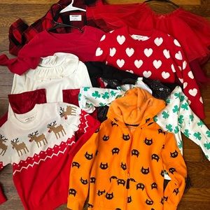 Girls Holiday Bundle, size 5-7